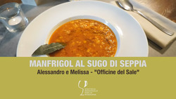Ricetta Manfrigol al sugo di seppia